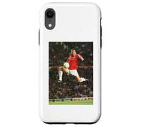 Eric Cantona remporte la Coupe du Monde de Football de Manchester United Coque pour iPhone XR