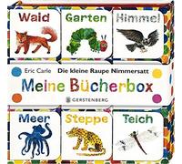 Eric Carle Die kleine Raupe Nimmersatt - Meine Bücherbox: Geschenkbox mi (Relié)