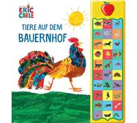 Eric Carle - Tiere auf dem Bauernhof - 30-Button-Soundbuch - Hardcover-Buch mit 30 Geräuschen