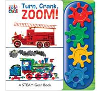 Eric Carle Turn Crank Zoom Go Go Gear Book
