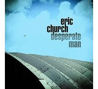 Eric Church – Desperate Man – Vinyle LP neuf coloré (rouge)