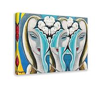 Eric Clapton Layla And Other Assortis Love Songs Album Poster Musique sur Toile Art Mural Impression Peinture pour Salon Chambre Décoration Style Cadre 30 x 45 cm