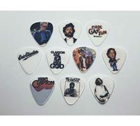 ERIC CLAPTON Lot de 10 médiators 10 motifs différents