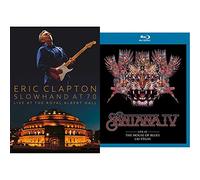 Eric Clapton : Slowhand at 70 Live at the Royal Albert Hall [Blu-ray] & Santana IV - Live at The House of Blues Las Vegas [Blu-ray]