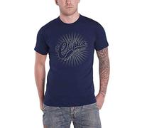 Eric Clapton T Shirt Rays Logo Tour 2017 Nouveau Officiel Homme Navy Bleu Size S