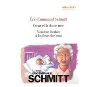 Eric-Emmanuel Schmitt : Oscar et la dame rose - Monsieur Ibrahim (coffret 2 CD) Livre audio 2 CD MP3 - Éric-Emmanuel Schmitt - Audiolib - Coffret - Textes lus