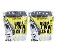 ERIC FAVRE BCAA 8.1.1 ZERO Vegan Pomme Verte Poudre 2x500 g