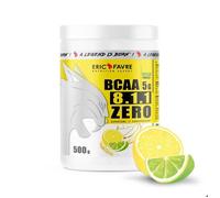 Eric Favre - BCAA Poudre 8.1.1 Zero - Acides Aminés Musculation Vegan - 500g - Citron/Citron vert