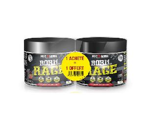 Eric Favre Born of Rage Explosive Pre-Workout Fruits des Bois Lot de 2 x 250g