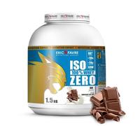 ISO WHEY ZERO 100% Pure Protéine - Pure Whey Protéine Isolate Savoureuse Pour Prise de Masse Musculaire - Assimilable Rapidement - 1,5kg - Saveur Chocolat Lait - Eric Favre