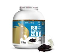Eric Favre - Iso Whey Zero - 100% pure protéine isolate - Prise de masse musculaire - 1,5kg - Cookies & cream