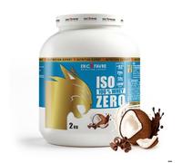ISO WHEY ZERO 100% Pure Protéine - Pure Whey Protéine Isolate Savoureuse Pour Prise de Masse Musculaire - Assimilable Rapidement - 2kg - Saveur Choco Coco - Eric Favre