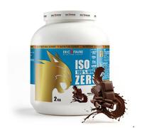ISO WHEY ZERO 100% Pure Protéine - Pure Whey Protéine Isolate Savoureuse Pour Prise de Masse Musculaire - Assimilable Rapidement - 2kg - Saveur Choco Intense - Eric Favre
