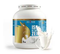 Eric Favre - Iso Whey Zero - 100% pure protéine isolate - Prise de masse musculaire - 2kg - Neutre