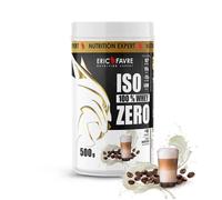 ISO WHEY ZERO 100% Pure Protéine - Pure Whey Protéine Isolate Savoureuse Pour Prise de Masse Musculaire - Assimilable Rapidement - 500g - Saveur Café Latte - Eric Favre