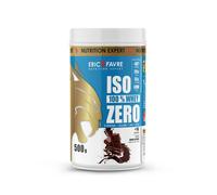ISO WHEY ZERO 100% Pure Protéine - Pure Whey Protéine Isolate Savoureuse Pour Prise de Masse Musculaire - Assimilable Rapidement - 500g - Saveur Choco Intense - Eric Favre