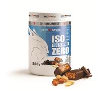 ISO WHEY ZERO 100% Pure Protéine - Pure Whey Protéine Isolate Savoureuse Pour Prise de Masse Musculaire - Assimilable Rapidement - 500g - Saveur Choco Peanut Butter - Eric Favre