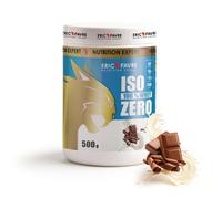 ISO WHEY ZERO 100% Pure Protéine - Pure Whey Protéine Isolate Savoureuse Pour Prise de Masse Musculaire - Assimilable Rapidement - 500g - Saveur Chocolat Lait - Eric Favre