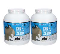 ERIC FAVRE Iso Zero 100% Whey Protéine Cookies & Cream Poudre 2x1500 g