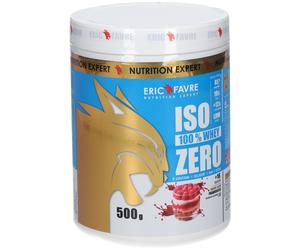 ERIC FAVRE® Iso Zero 100% Whey Protéine Framboisier Poudre 500 g