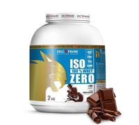 ISO WHEY ZERO 100% Pure Protéine - Pure Whey Protéine Isolate Savoureuse Pour Prise de Masse Musculaire - Assimilable Rapidement - 2kg - Saveur Choco Intense - Eric Favre
