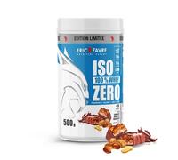 ISO WHEY ZERO 100% Pure Protéine - Pure Whey Protéine Isolate Savoureuse Pour Prise de Masse Musculaire - Assimilable Rapidement - 500g - Saveur Choco Peanut Butter - Eric Favre