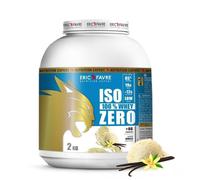 Eric Favre - Iso Zero 100% Whey Protéine - Proteines - Vanille - 2kg