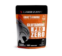 Eric Favre - L-Glutamine Acides Aminés Vegan - Pure Glutamine Pro Zero - Poudre 100% acide aminé musculation - Exercices intenses