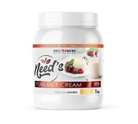 Eric Favre - Need's Pure Rice Cream - 100% crème de riz, source de glucides, sans sucre - 1kg - Nature