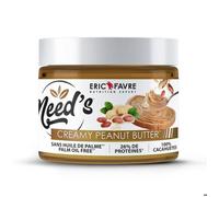 Eric Favre - Peanut Butter - Beurre de cacahuètes 100% nature, riche en protéine, sans sucre ajouté, sans huile de palme - 500g