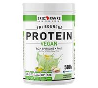 Eric Favre Protein Vegan Riz Spiruline Pois 500g