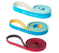 Eric Flag Bande Élastique Musculation avec 3 Niveaux de Résistance - Équipement pour Fitness, Yoga, Tractions, Pompes - Élastique de Sport pour Hommes et Femmes, Entraînement à la Maison ou en Salle