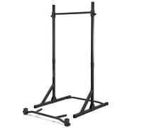 Eric Flag - Barre de Traction & Dips Réglable de 105 cm à 210 cm pour la Musculation, Calisthenics, Home Gym - Barre de Traction sur Pied et Sans Fixation en Acier, Supporte Jusqu’à 300 KG de Charge