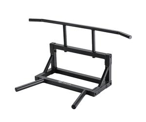 ERIC FLAG Barre de Traction Murale 2 en 1 Tractions & Dips | Acier Renforcé, Charge Max 250 kg | Fixation Mur Porteur Béton/Brique, Montage Facile, Kit Fixation Inclus | Barre de Traction Multi-Grip