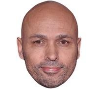 Eric Judor (Beard) Big Head. Masque plus grand que nature.