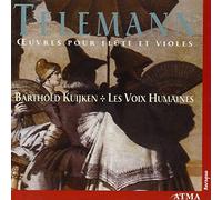 Eric Milne - Telemann : Oeuvres pour Flûte et Viole