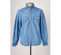 eric tabarly chemises homme de couleur bleu S