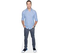 Eric Winter (Blue Shirt) Silhouette en carton Taille Mini