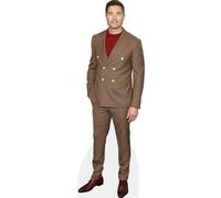 Eric Winter (Brown Suit) Silhouette en Carton Taille Mini