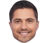 Eric Winter (Smile) Big Head. Masque plus grand que nature.