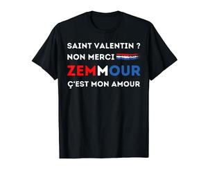 Eric Zemmour président élection de la France Saint Valentin T-Shirt