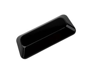 eRicambi® Cache-trou noir C00290731 pour couvercle de plaque de cuisson compatible avec Hotpoint Ariston Indesit PC640 PC750-43 x 19 x 7 mm