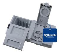 eRicambi, Distributeur de détergent brillant pour lave-vaisselle compatible avec Ariston Indesit Hotpoint, dimensions : 165 x 84 x 44 mm (mm), modèles compatibles : ELTB6M124EU DIFP8T94Z