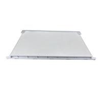 eRicambi® Étagère en verre pour réfrigérateur 477 x 305 mm, hauteur 27 mm, compatible avec Rex Electrolux AEG Zanussi ERN23410 ERN34800