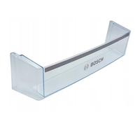 ERICAMBI, Étagère porte-bouteilles pour réfrigérateur, compatible avec Bosch Siemens Neff, dimensions : 460 x 120 x 112 (mm), couleur transparente avec logo, pour modèles : KID26V21 KIL18 KIR18V