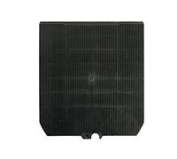 eRicambi, Filtre à charbon actif rectangulaire anti-odeurs compatible pour hotte d'aspiration FALMEC type 3 103050107, dimensions : 230 x 210 x 15 mm (mm) pour modèles Adara Iride Kristal