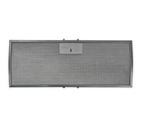 eRicambi, Filtre métallique pour hotte compatible avec Bosch Beko Smeg et autres marques Dimensions 449,5 x 172 (mm), High Performance Filter, Poignée de décrochage pratique à encastrer renforcées