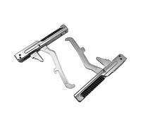 ERICAMBI® Kit 2 charnières de porte en verre pour four monoplace, compatible avec Hotpoint Ariston Indesit, C00056702 Dimensions 165 x 143 x 18 mm (mm) pour modèles : A2014 - FM22 - FM54 - HM10 - HM54