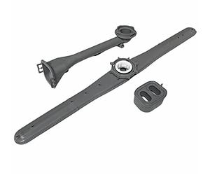 eRicambi, Kit lave-vaisselle compatible avec Smeg, composé de conduit panier, turbine supérieure et secteur conduit DF67 DW759FI4 600CDW, 761810163-694570055 - 761810162