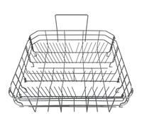eRicambi® Panier inférieur complet pour lave-vaisselle compatible avec Smeg Franke, 525 x 510 mm, 4 grilles dont 2 inclinables, pour PL115X ST313 ST314